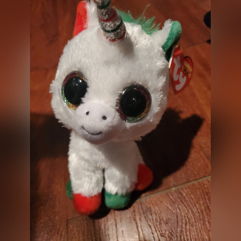 Candy Cane Ty beanie boos